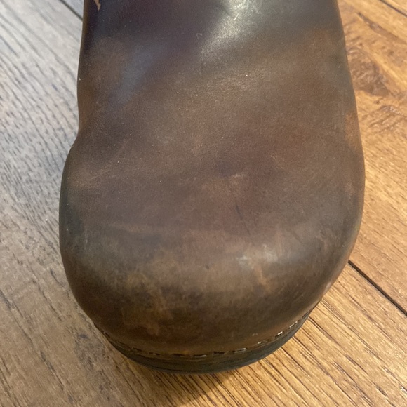 Vintage Dansko Professional Oiled Leather Clogs SZ 46 - Picture 5 of 14